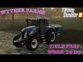 Wyther Farms Ep 26     Preping the grass field for next year     Farm Sim 19