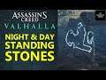 AC Valhalla Night And Day Standing Stones Solution