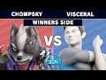 AON Ultimate #045 - Chompsky (Wolf) Vs Visceral (Wii Fit Trainer) Winners Round 2 - Smash Ultimate