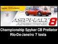 Asphalt 8: Airborne - Championship Spyker C8 Preliator (Rio-De-Janeiro 7 tests)