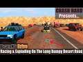 BeamNG - Racing & Exploding On The Long Bumpy Desert Road
