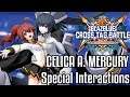 BlazBlue: Cross Tag Battle - Celica's Special interactions