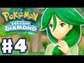 Cheryl! Eterna Forest! - Pokemon Brilliant Diamond and Shining Pearl - Gameplay Walkthrough Part 4