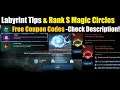 Darkness Rises Free Coupon Codes & Labyrinth / Rank S Magic Circles Guide