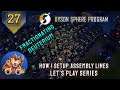 Dyson Sphere Program - How I Setup Assembly Lines - Fractionaters - Early Access Lets Play - EP27