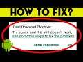 Fix: Can't Download ZArchiver App Error On Google Play Store Problem Solved