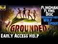 Grounded - Flyingman Flying Disc - Hedge Broodmother, Orb Weaver, and SCAB Scheme
