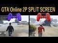 GTA ONLINE 2 PLAYER SPLIT SCREEN TEST (REAL!)