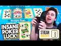 Insane Poker Luck - Stream Highlights #81