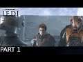 Let's Play Star wars Jedi Fallen Order part 1 TAKING ON A INQUISITOR THIS EARLY Q Q