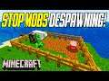 Minecraft How To STOP Mobs From Despawning Tutorial