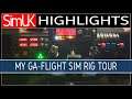 My GA-Flight Sim Rig Tour - FULL Saitek Cessna Pro Flight Sim Rig Tour