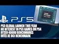 PS5 Global Launch This Year | No Interest in PS5 & PS4 Crossgen | Ryzen 4000U Benches | Intel Xe DG1