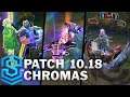 PsyOps Chromas | Patch 10.18 Chromas, Sona, Shen, Vi and Yi