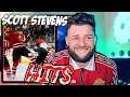 Scott Stevens NHL hits hurt to watch...