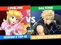 SSC 2019 SSBU -  LingLing (Peach) VS FS SaltOne (Cloud) Smash Ultimate Winner's Top 48