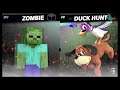 Super Smash Bros Ultimate Amiibo Fights – Steve & Co #261 Zombie vs Duck Hunt