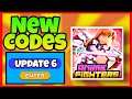 *UPDATE 6* NEW CODES ANIME FIGHTERS ROBLOX | ANIME FIGHTERS CODES | UPDATE 6 ANIME FIGHTERS CODES