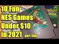 10 Fun NES Games Under $10 in 2021 - Part Five - With special guests | Nefarious Wes