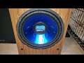 BASS TEST On PYLE Blue Wave 1200 Watt 12" Subwoofer (Best Listen With Headphones)