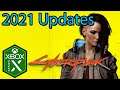 Cyberpunk 2077 Xbox Series X Gameplay 2021 Updates & DLC Timeline