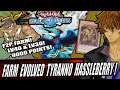 FARM EVOLVED TYRANNO HASSLEBERRY LV40 9000 POINTS! F2P! | YuGiOh Duel Links
