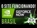 Geforce NOW - Cada dia mais perto do BRASIL - Layout de GAMES funcionando
