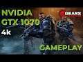 GTX 1070 | Gears Tactics | 4K | PC Gameplay