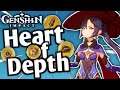 Heart Of Depth Mona DPS! | Genshin Impact | (PS4)
