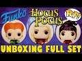 Hocus Pocus unboxing full set Funko Pops (Disney 557 + 558 + 559)