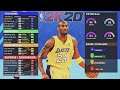 KOBE BRYANT BUILD in NBA2K20! DEMIGOD SCORING MACHINE BUILD! BEST SHOOTING GUARD BUILD in NBA 2K20!