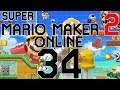 Lets Play Super Mario Maker 2 Online - Part 34 - Unterwegs in Raccoon City Police Department