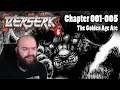 Let's Read BERSERK! Chapters 001-005 - The Golden Age | Blind Reaction
