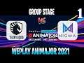 Liquid vs Nigma  Game 1 | Bo2 | Group Stage WePlay AniMajor DPC 2021 | DOTA 2 LIVE
