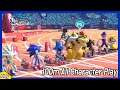 Mario & Sonic at the Olympic Games Tokyo 2020 (100m, All Character Play)  Let's play !