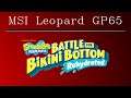 MSI GP65 (2020) - Battle for Bikini Bottom Rehydrated gaming test [Intel i7-10750H, Nvidia RTX 2070]
