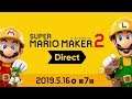 Nintendo Direct Stream Live Reaction Super Mario Maker 2! 5/15/2019