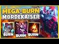 *PROJECT MORDEKAISER* 5 BURNS WILL MELT ANY ENEMY INSTANTLY (1V5 BUILD) - League of Legends