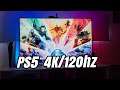 PS5 4K 120hz Performance Mode with Sony X900H