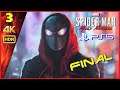 [ PS5 4K ] Spider-Man: Miles Morales #3 FINAL HISTORIA 100% Máxima dificultad Gameplay Español
