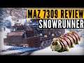 SnowRunner MAZ 7907 mod review: Colin the Caterpillar (4K 60FPS)