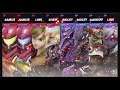 Super Smash Bros Ultimate Amiibo Fights – Request #15392 Metroid & Zelda Heroes vs Villains