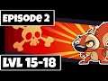 Swamp Attack 2 Gameplay Episode 2 levels 15 to 18 | Episode 2