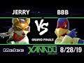 S@X 317 SSBM - Jerry (Fox) Vs. BBB [L] (Falco) Smash Melee Grand Finals