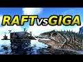 This raft OWNS a wild GIGA! | ARK Solo PVP | ARK Survival Evolved S4 EP8