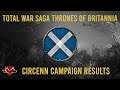Total War Saga: Thrones of Britannia - Circenn Campaign Results