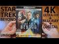Unboxing Star Trek Beyond 4K Ultra HD + Blu-Ray + Digital