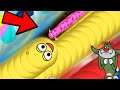 Wormate.io / Gameplay Android iOS / snake game / oggy voice in Hindi