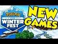 6 NEW POKEMON GAMES! Pokemon Winter Fest Gameplay! (#1)