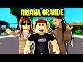 Ariana Grande Adopted Me In Roblox Brookhaven.. 😲😄